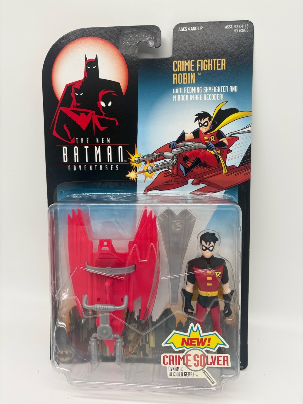 The New Adventures of Batman, Robin Action Figure NIB 1990’s